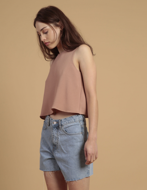 Alef Alef | אלף אלף - בגדי מעצבים | גופיית CANO פודרה Alef Alef | אלף אלף - בגדי מעצבים | גופיית CANO פודרה