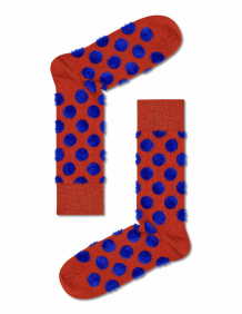 Alef Alef | אלף אלף - בגדי מעצבים | זוג Happy socks חום כחול פרווה