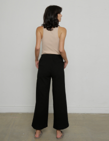 Alef Alef | אלף אלף - בגדי מעצבים | מכנסי טטרה ANNIE שחור