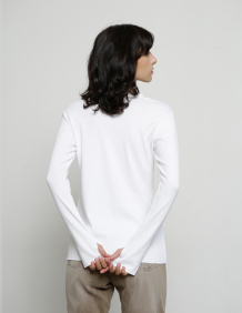 Alef Alef | אלף אלף - בגדי מעצבים | חולצת BILLIE לבנה