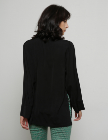 Alef Alef | אלף אלף - בגדי מעצבים | חולצת JOPLIN שחורה