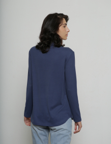 Alef Alef | אלף אלף - בגדי מעצבים | חולצת DONNA נייבי