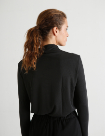 Alef Alef | אלף אלף - בגדי מעצבים | חולצת DONNA שחורה