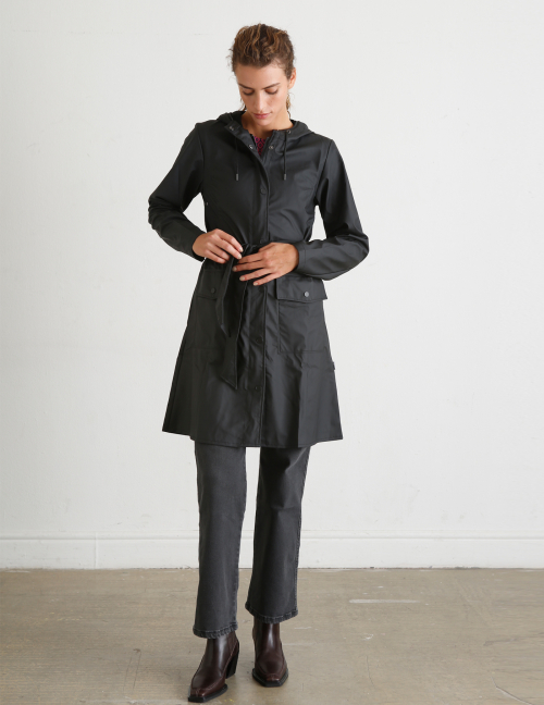 Alef Alef | אלף אלף - בגדי מעצבים | RAIN'S CURVE JACKET שחור Alef Alef | אלף אלף - בגדי מעצבים | RAIN'S CURVE JACKET שחור