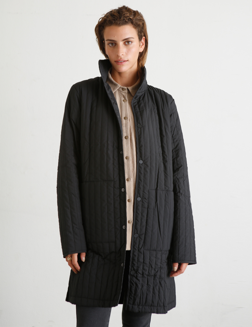 Alef Alef | אלף אלף - בגדי מעצבים | RAIN'S LINER JACKET שחור