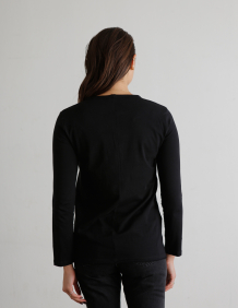 Alef Alef | אלף אלף - בגדי מעצבים | חולצת CYNDI שחור