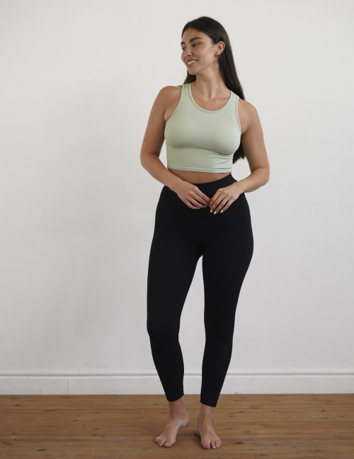 Alef Alef | אלף אלף - בגדי מעצבים | טייץ ACTIVE שחור ארוך Alef Alef | אלף אלף - בגדי מעצבים | טייץ ACTIVE שחור ארוך