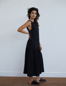 Alef Alef | אלף אלף - בגדי מעצבים | שמלת SIVAN שחורה