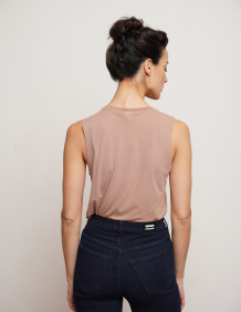 Alef Alef | אלף אלף - בגדי מעצבים | NO.6 TANK TOP KHAKI