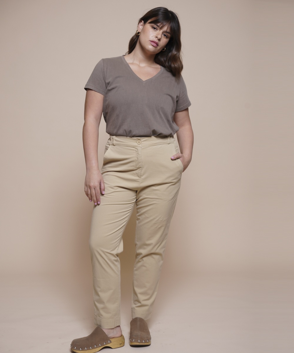 מכנסי  STEFANO B ענבר ווש