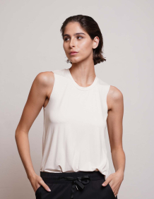 Alef Alef | אלף אלף - בגדי מעצבים | NO.6A TANK TOP CREAM