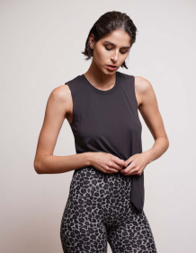 Alef Alef | אלף אלף - בגדי מעצבים | NO.6A TANK TOP DARK GREY