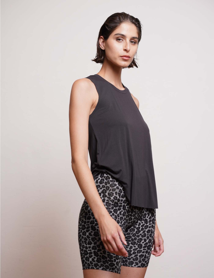 Alef Alef | אלף אלף - בגדי מעצבים | NO.6A TANK TOP DARK GREY