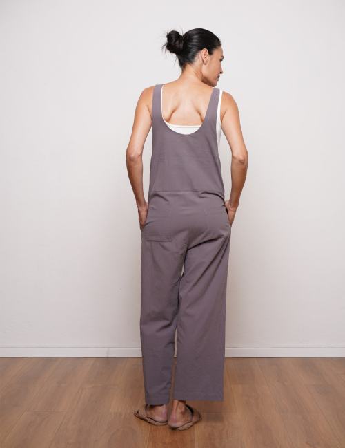 Alef Alef | אלף אלף - בגדי מעצבים | אוברול JASMIN אפור