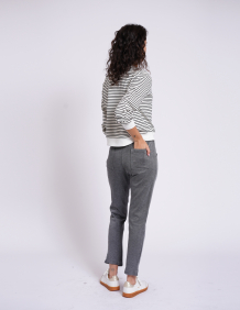 Alef Alef | אלף אלף - בגדי מעצבים | מכנסי JACKIE אפור Alef Alef | אלף אלף - בגדי מעצבים | מכנסי JACKIE אפור