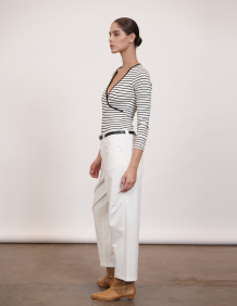 Alef Alef | אלף אלף - בגדי מעצבים | ג'ינס בלון J לבן