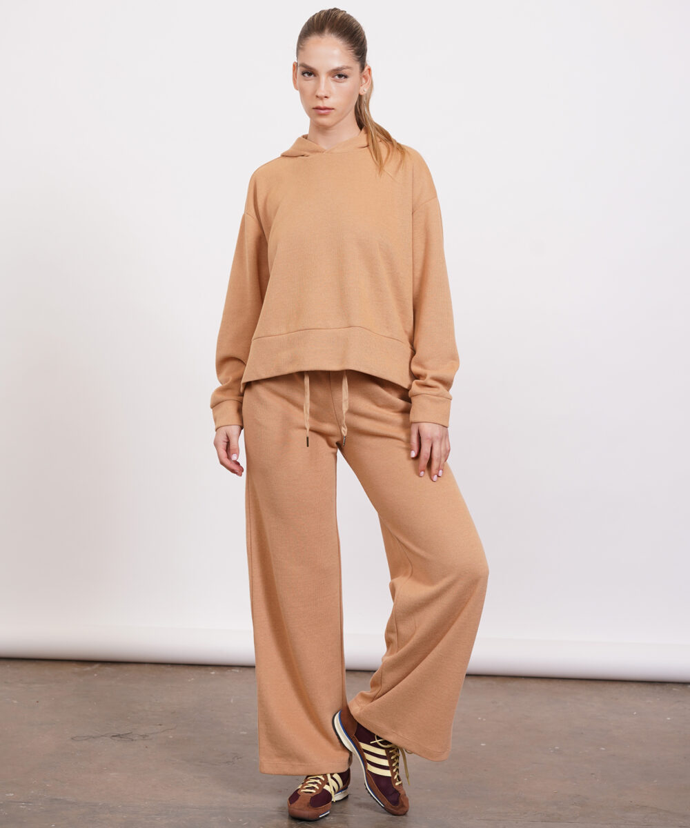 Alternative view of NO.37 מכנסי טרנינג קאמל