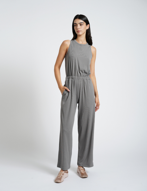 Alef Alef | אלף אלף - בגדי מעצבים | SHERRY אוברול ריב אפור