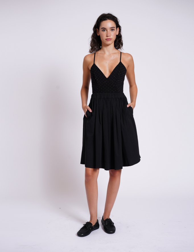 Alef Alef | אלף אלף - בגדי מעצבים | MIRI חצאית קצרה שחור Alef Alef | אלף אלף - בגדי מעצבים | MIRI חצאית קצרה שחור