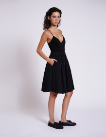 Alef Alef | אלף אלף - בגדי מעצבים | MIRI חצאית קצרה שחור