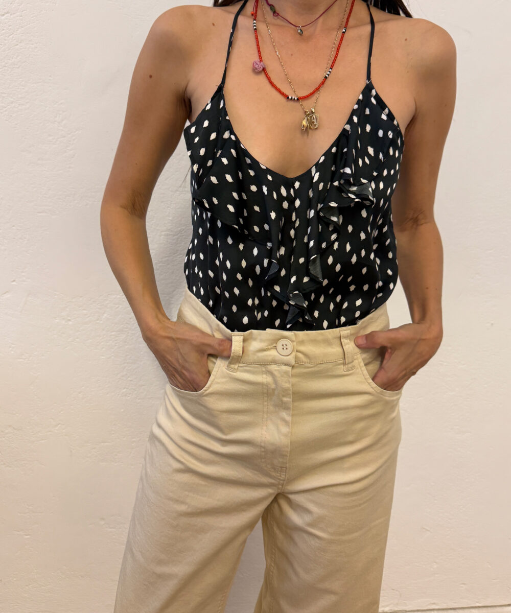 גופיית מלמלה כתמים | SAMPLE