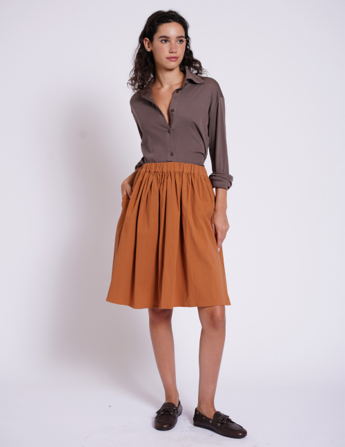 Alef Alef | אלף אלף - בגדי מעצבים | MIRI חצאית קצרה חמרה Alef Alef | אלף אלף - בגדי מעצבים | MIRI חצאית קצרה חמרה