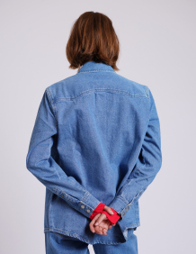 Alef Alef | אלף אלף - בגדי מעצבים | ג'קט ג'ינס DENIM JACKET כחול
