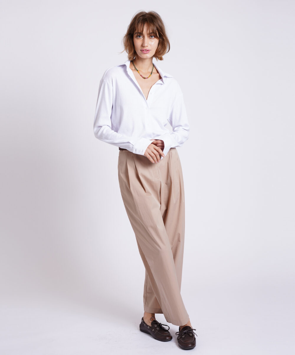 Alternative view of NOGA מכנסיים מחוייטים בגזרת בלון ניוד