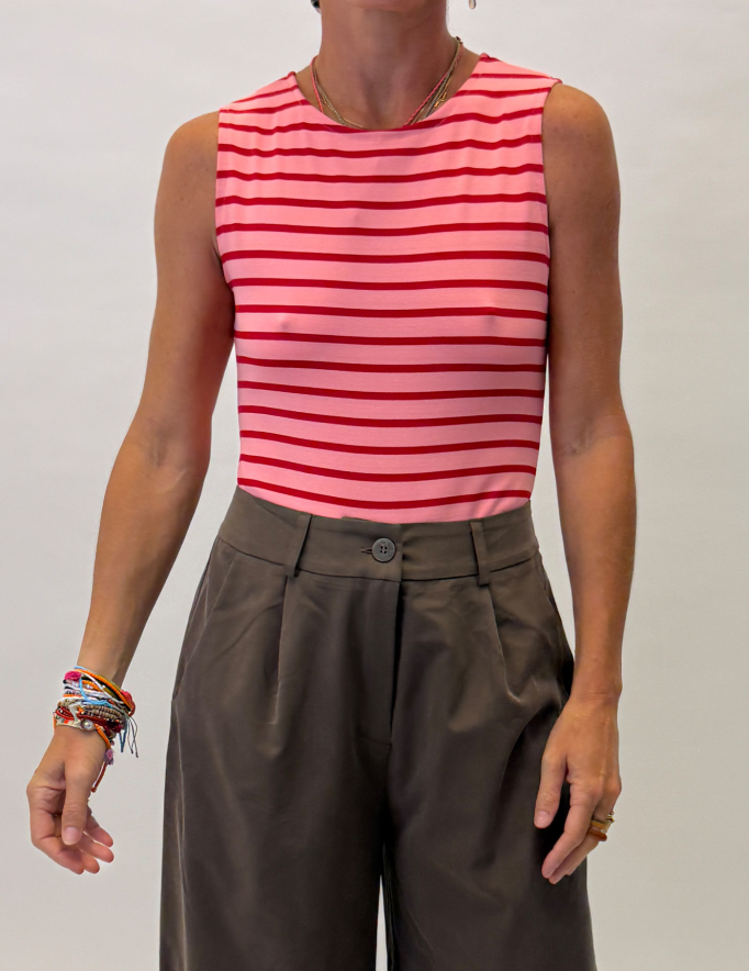 Alef Alef | אלף אלף - בגדי מעצבים | בגד גוף פסים | SAMPLE