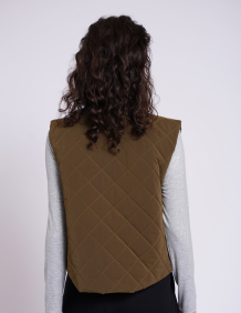 Alef Alef | אלף אלף - בגדי מעצבים | מעיל וסט HAWK זית