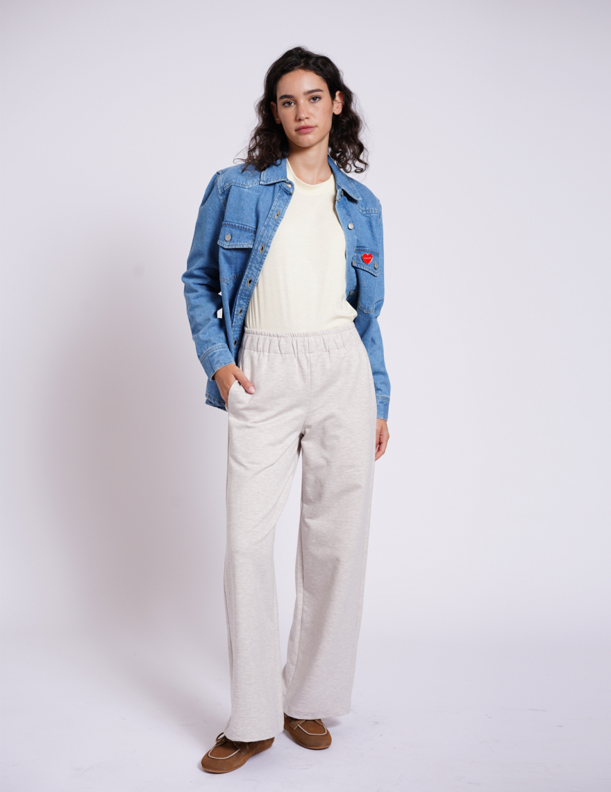 Alef Alef | אלף אלף - בגדי מעצבים | NO.53 מכנסי פוטר בז'