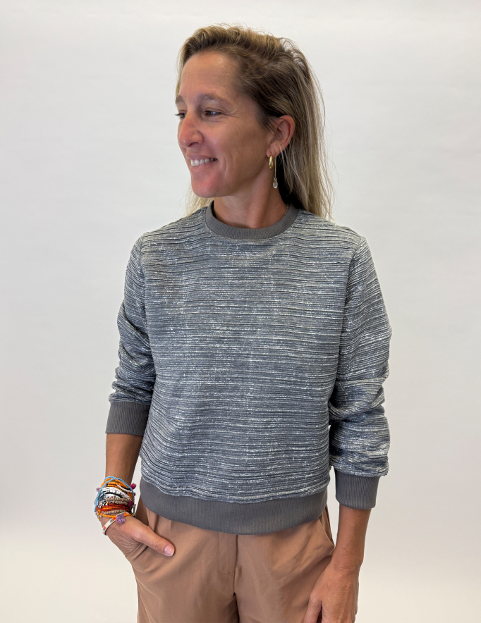 Alef Alef | אלף אלף - בגדי מעצבים | סווטשרט פליסה | SAMPLE Alef Alef | אלף אלף - בגדי מעצבים | סווטשרט פליסה | SAMPLE