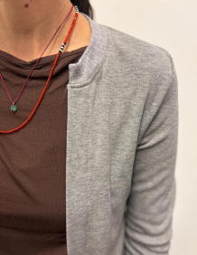 Alef Alef | אלף אלף - בגדי מעצבים | קרדיגן אפור | SAMPLE