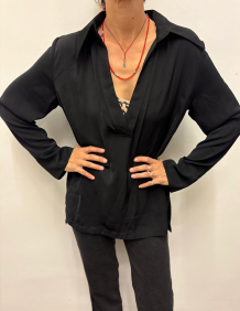 Alef Alef | אלף אלף - בגדי מעצבים | חולצת סטן  | SAMPLE