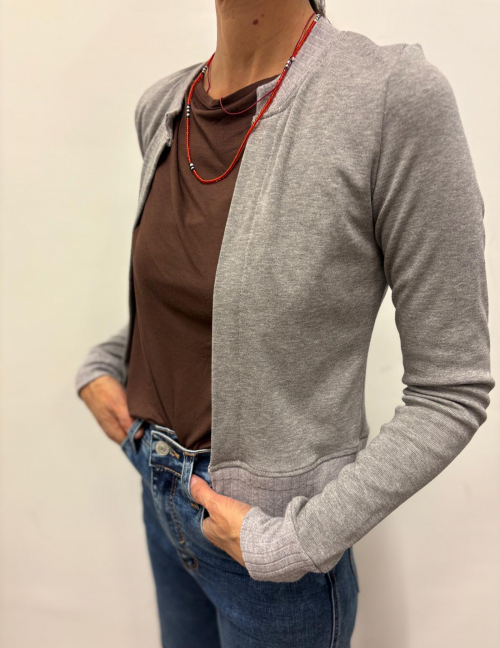 Alef Alef | אלף אלף - בגדי מעצבים | קרדיגן אפור | SAMPLE Alef Alef | אלף אלף - בגדי מעצבים | קרדיגן אפור | SAMPLE