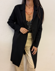 Alef Alef | אלף אלף - בגדי מעצבים | ג'קט שחור | SAMPLE