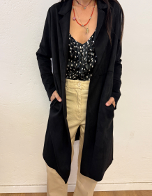 Alef Alef | אלף אלף - בגדי מעצבים | ג'קט שחור | SAMPLE