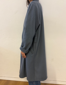 Alef Alef | אלף אלף - בגדי מעצבים | עליונית אפורה כחלכלה | SAMPLE