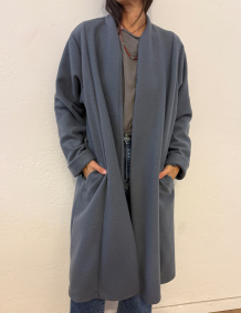 Alef Alef | אלף אלף - בגדי מעצבים | עליונית אפורה כחלכלה | SAMPLE