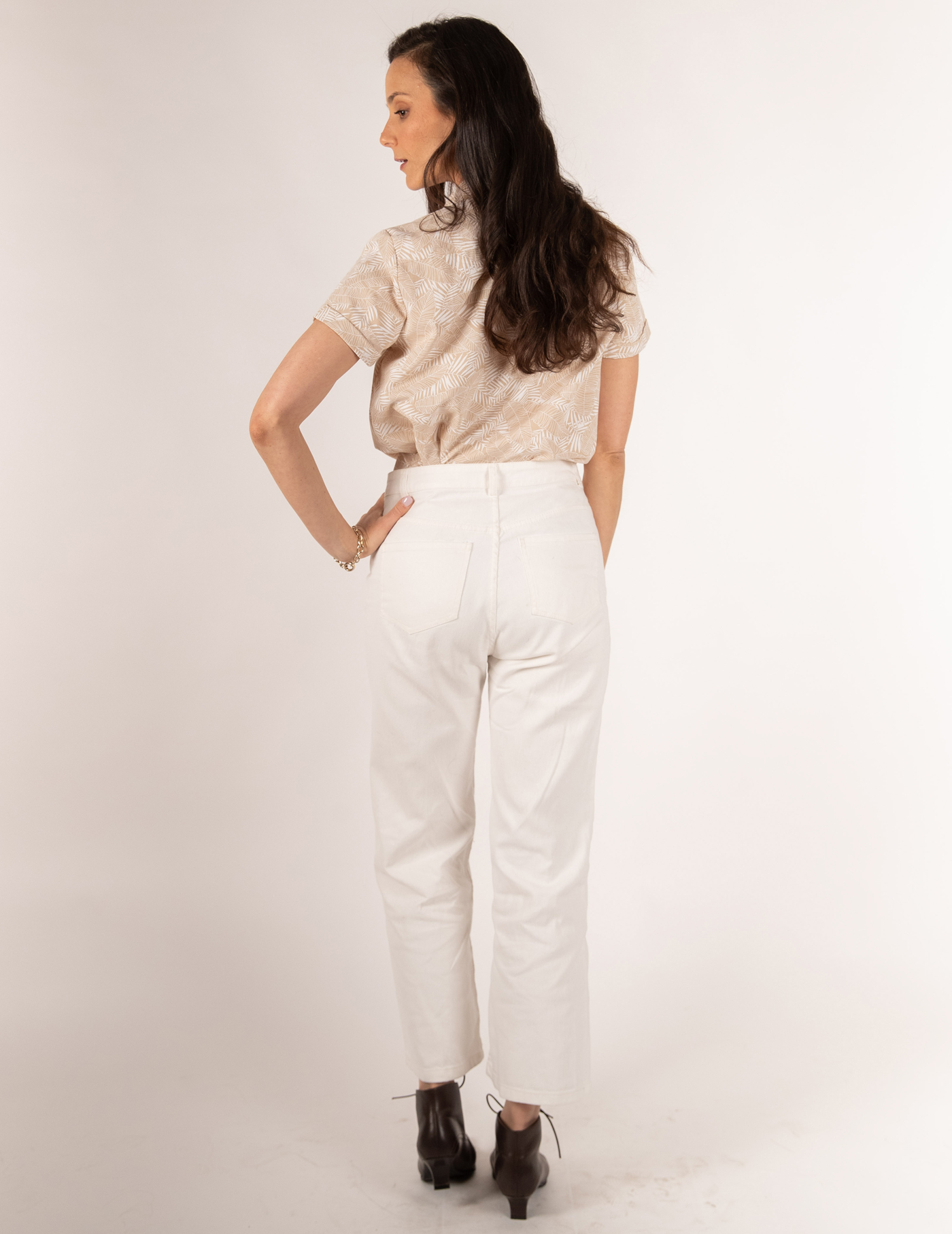 ג'ינס לבן N DENIM – תמונה 3