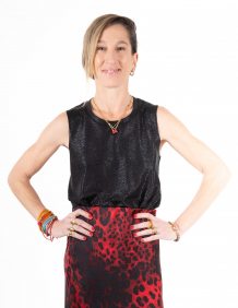 Alef Alef | אלף אלף - בגדי מעצבים | גופיית DAWN שחור מבריק