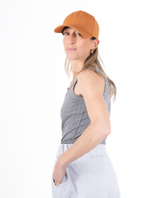 Alef Alef | אלף אלף - בגדי מעצבים | NO.57 גופייה צמודה אפור