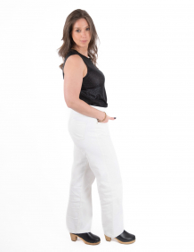 Alef Alef | אלף אלף - בגדי מעצבים | ג'ינס לבן N DENIM