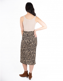 Alef Alef | אלף אלף - בגדי מעצבים | חצאית WILD הדפס חברבורות