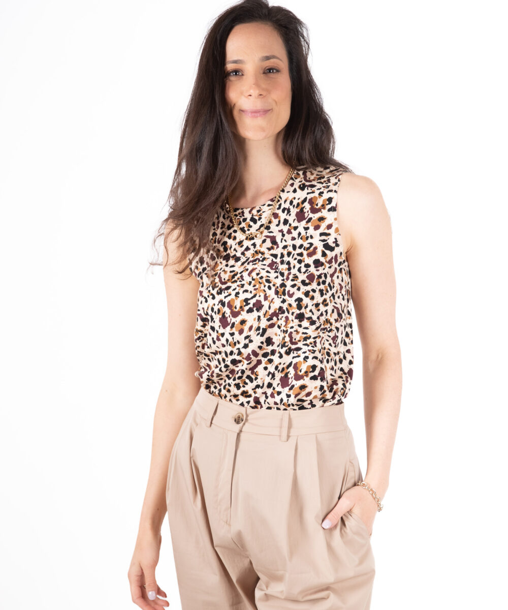 גופייה NO.6B פרינט כתמים