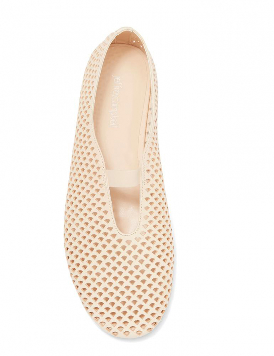 Alef Alef | אלף אלף - בגדי מעצבים | נעלי בובה STUNZ בז'