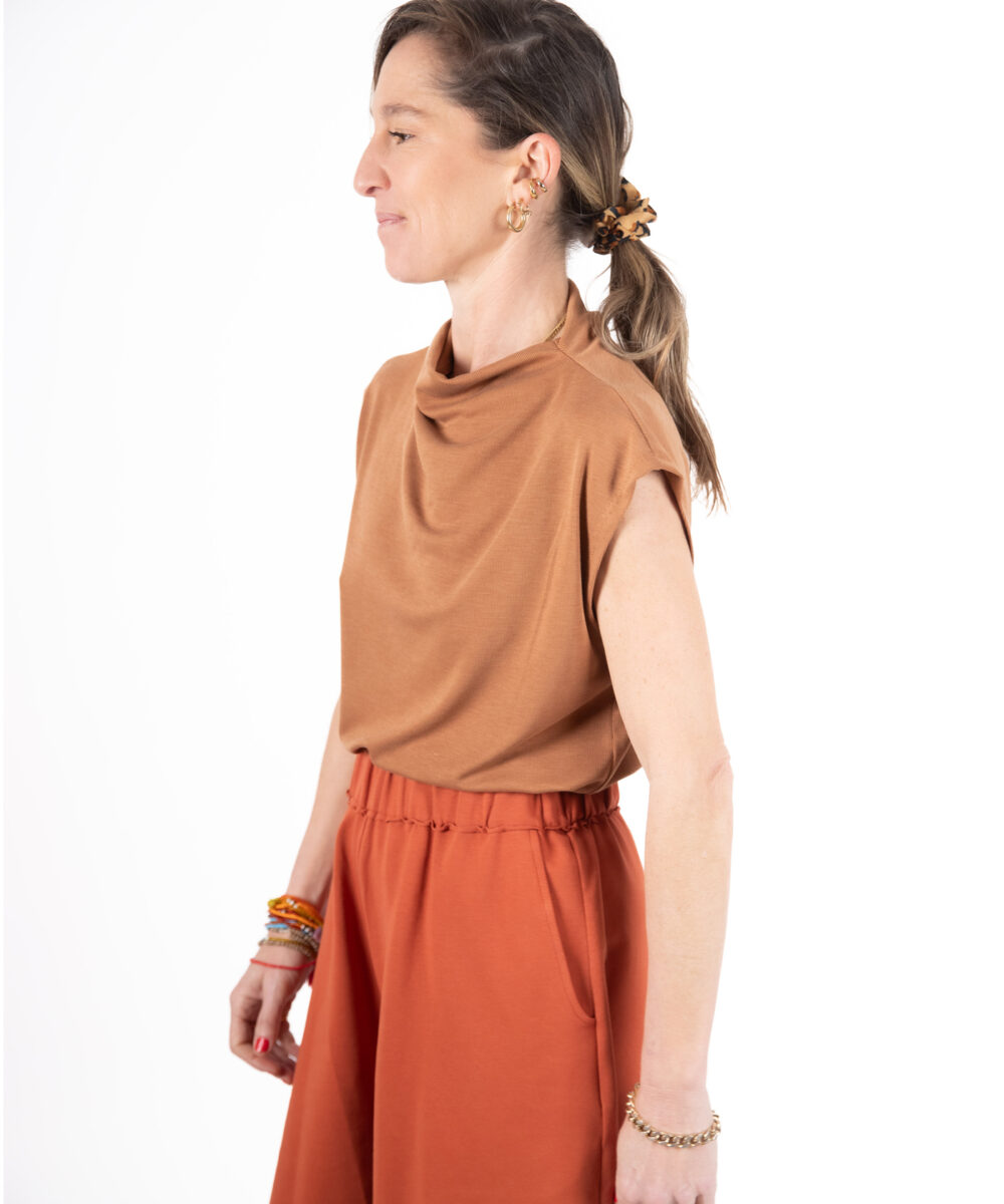 NO.39 גופיית רבידה קאמל