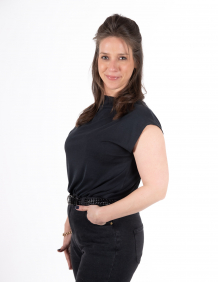 Alef Alef | אלף אלף - בגדי מעצבים | NO.39 גופיית רבידה שחור