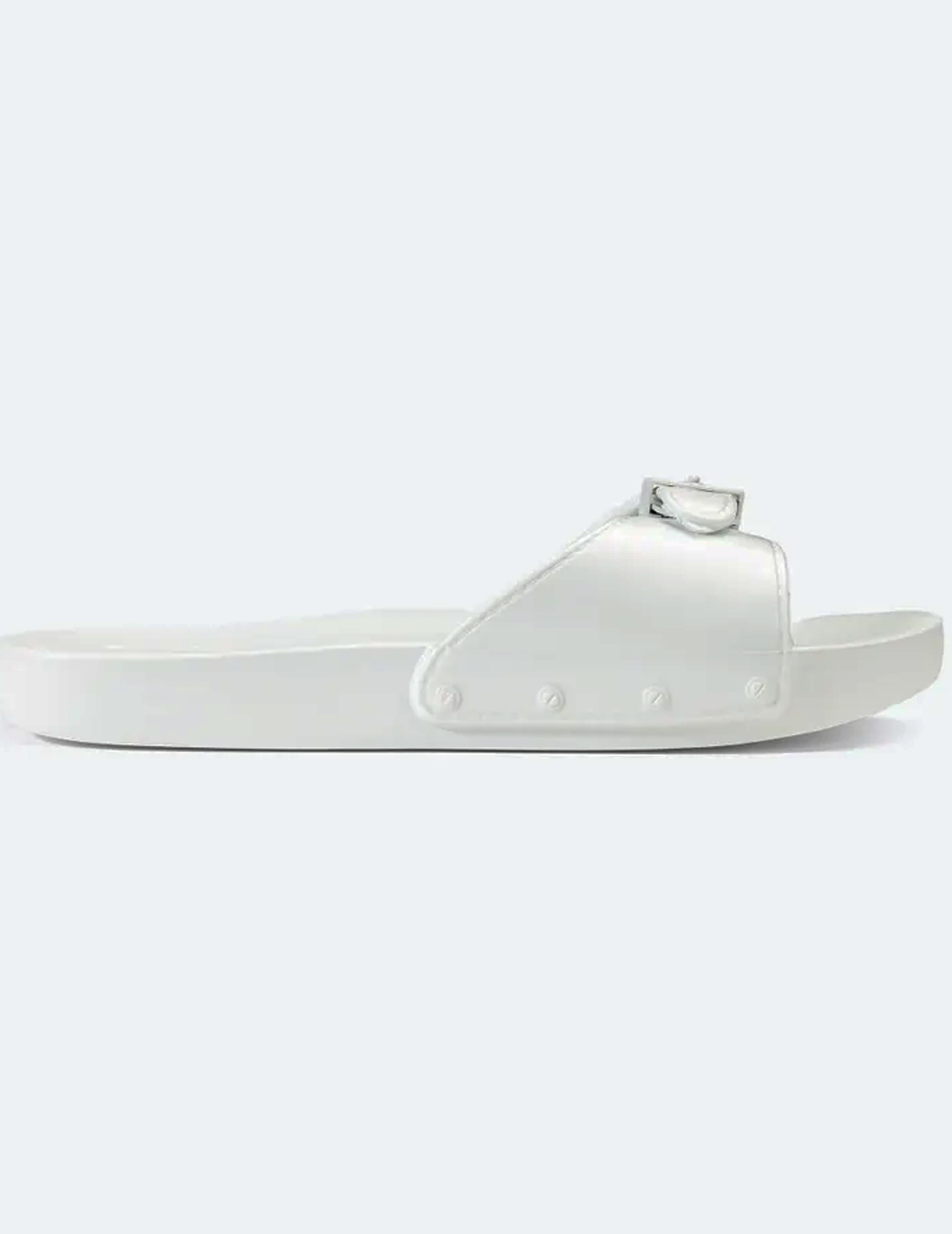 כפכף Pescura Flat Aqua לבן – תמונה 2